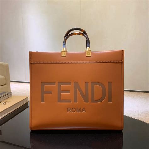 fendi shopper tote replica|fendi shopping tote.